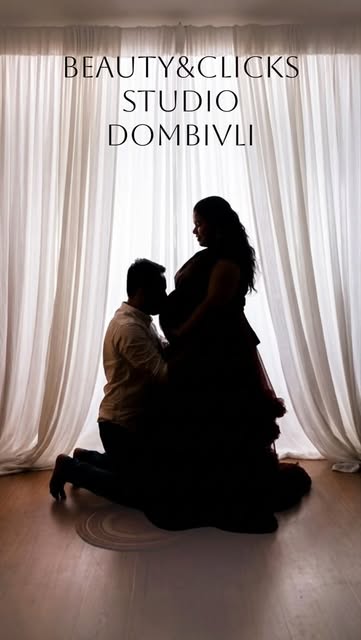 Silhouette Maternity Photography